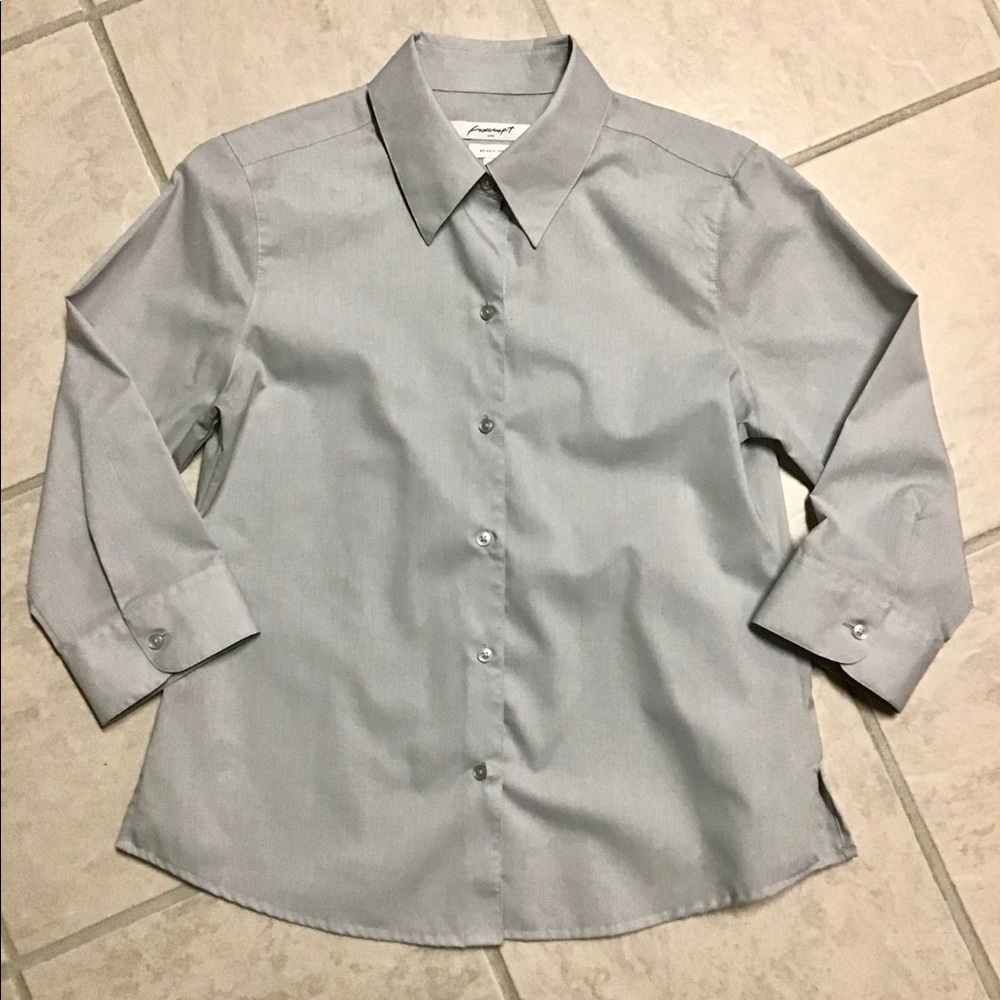Foxcroft NYC shaped wrinkle free blouse sz. 6P